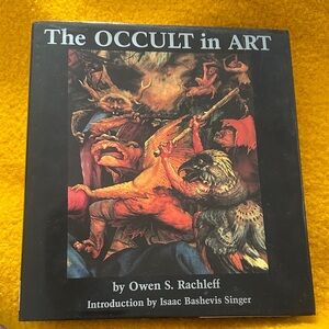 The Occult in Art by Owen S. Rachleff - Black and Red Edition 1990